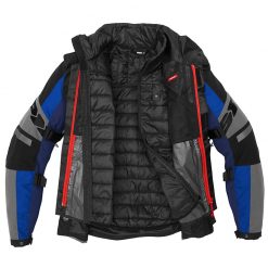 Touring Giacca Spidi 4 Season Evo H2out Nero Blu -Vendite Spidi spidi 4seasonevo jacket neroblu 3