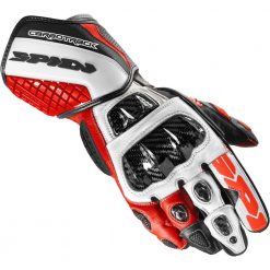 Racing Guanti Moto Spidi Carbo Track Evo Rosso