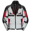 Touring Giacca Spidi Crossmaster H2out Grigio Rosso -Vendite Spidi spidi crossmaster jacket rosso