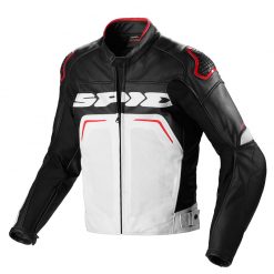 Pelle Traforate Spidi Giacca Evorider Wind Nera Bianca Rossa