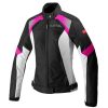 Tessuto Giacca Donna Spidi Flash Evo Nero Fucsia 1 Tessuto Giacca Donna Spidi Flash Evo Nero Fucsia -Vendite Spidi spidi flash evolady fucsia