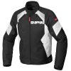 Tessuto Giacca Spidi Flash Evo Nero Bianco 1 Tessuto Giacca Spidi Flash Evo Nero Bianco -Vendite Spidi spidi flashevojacket nero