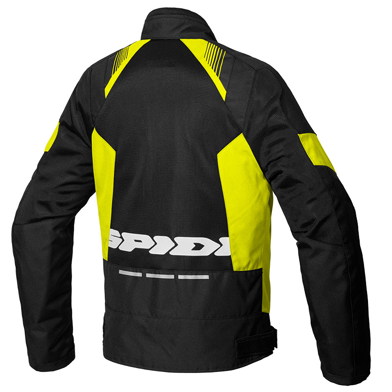 Tessuto Traforate Giacca Spidi Flash Evo Net Windout Nero Giallo 4 Tessuto Traforate Giacca Spidi Flash Evo Net Windout Nero Giallo - immagine 2