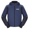 Tessuto Giacca Spidi Hoodie Armor H2out Blu -Vendite Spidi spidi hoodie armor blu