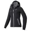 Tessuto Giacca Spidi Hoodie Armor Donna Bianco Nero -Vendite Spidi spidi hoodiearmorlady nero