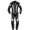 Pelle Intere Tuta Spidi Laser Pro Perforated Nero Bianco