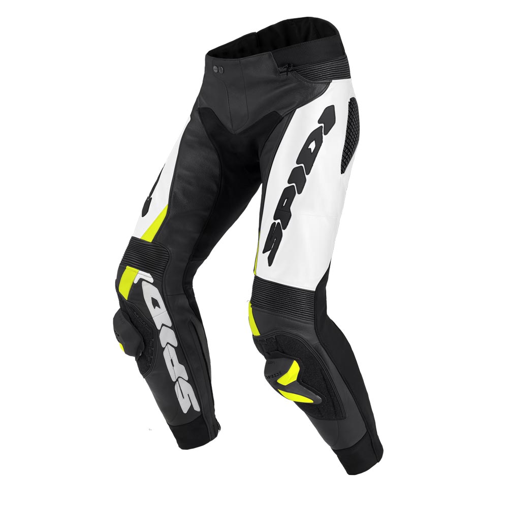 Pantaloni Pelle Spidi Rr Pro Warrior Giallo Nero 3 Pantaloni Pelle Spidi Rr Pro Warrior Giallo Nero