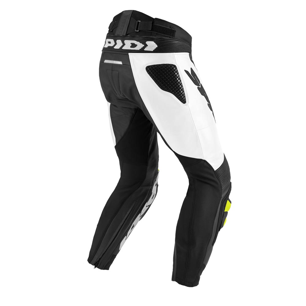 Pantaloni Pelle Spidi Rr Pro Warrior Giallo Nero 4 Pantaloni Pelle Spidi Rr Pro Warrior Giallo Nero - immagine 2