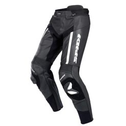 Pelle Spidi Rr Pro Leather Pants Nero Bianco