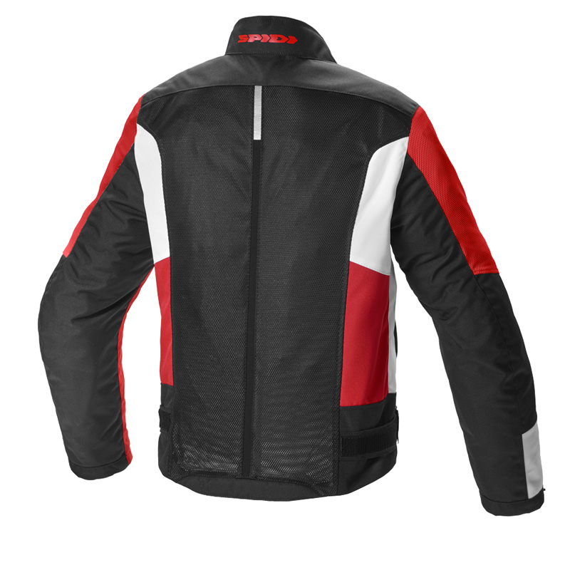 Tessuto Traforate Giacca Moto Traforata Spidi Solar Net Sport Rosso 4 Tessuto Traforate Giacca Moto Traforata Spidi Solar Net Sport Rosso - immagine 2