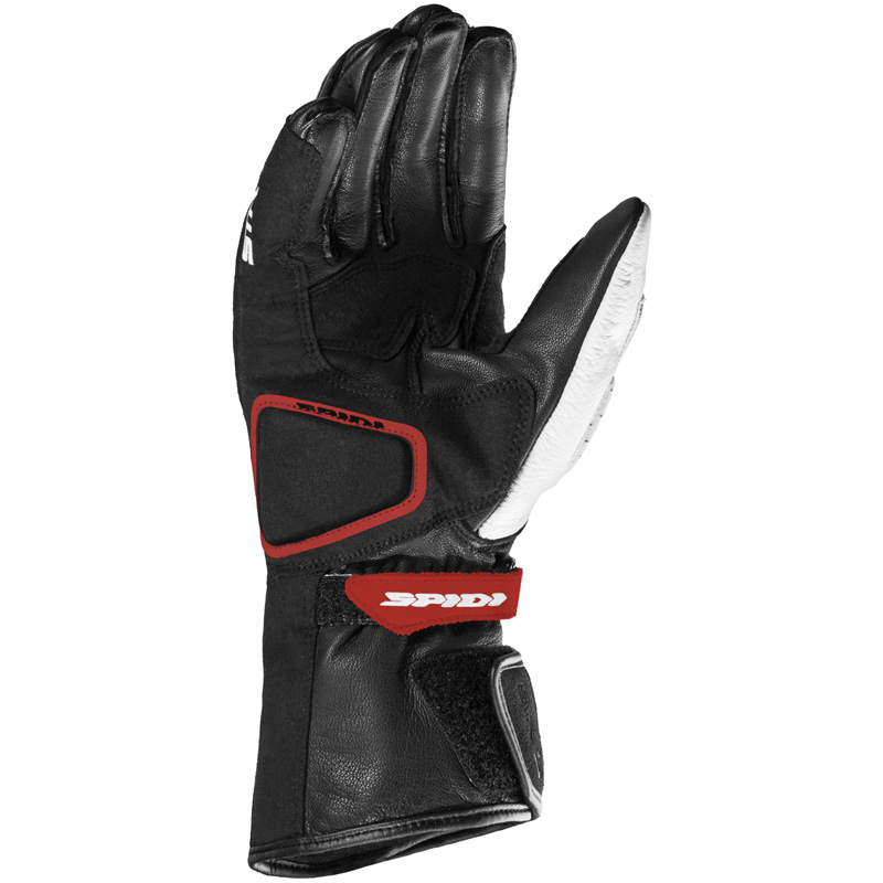 Racing Guanti Moto Spidi Str-5 Bianco Rosso 4 Racing Guanti Moto Spidi Str-5 Bianco Rosso - immagine 2