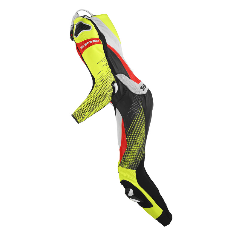 Pelle Intere Tuta Spidi Supersonic Perforated Pro Giallo Rosso Fluo 5 Pelle Intere Tuta Spidi Supersonic Perforated Pro Giallo Rosso Fluo - immagine 3