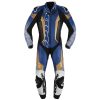 Pelle Intere Tuta Spidi Supersonic Perforated Pro Blu Oro 1 Pelle Intere Tuta Spidi Supersonic Perforated Pro Blu Oro -Vendite Spidi spidi supersonic oro blu