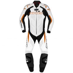 Pelle Intere Spidi Supersport Wind Pro Bianco Arancio