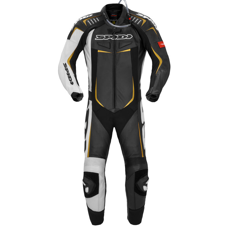 Pelle Intere Tuta In Pelle Spidi Track Wind Pro Nero Oro 3 Pelle Intere Tuta In Pelle Spidi Track Wind Pro Nero Oro