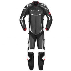 Pelle Intere Spidi Track Wind Pro Nero Bianco
