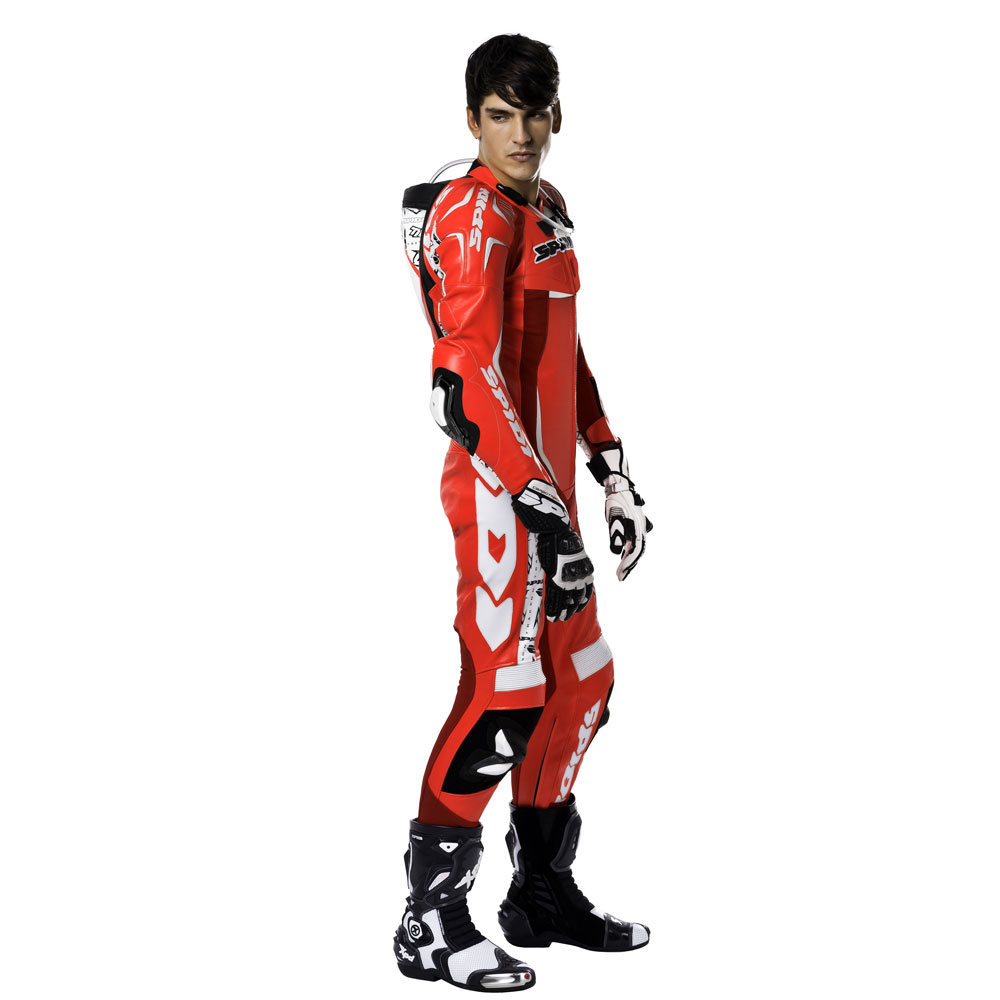 Pelle Intere Tuta Intera Spidi Track Wind Replica Evo Rosso 5 Pelle Intere Tuta Intera Spidi Track Wind Replica Evo Rosso - immagine 3