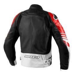 Giacca Pelle Spidi Track Warrior Rossa -Vendite Spidi spidi trackworrior rossa2